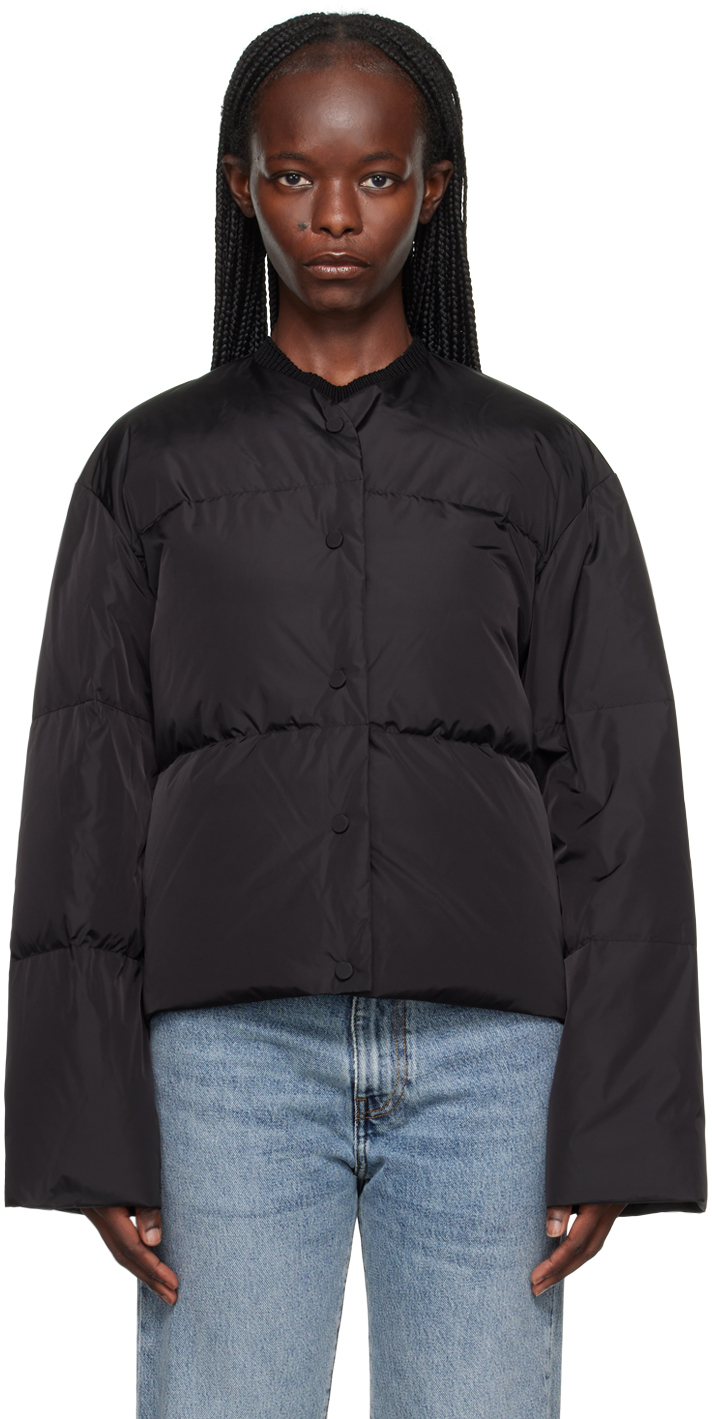 Shop Stand Studio Black Tracy Down Jacket In 89900 Black