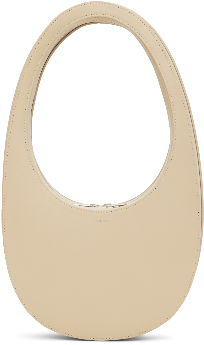 Beige Swipe Bag