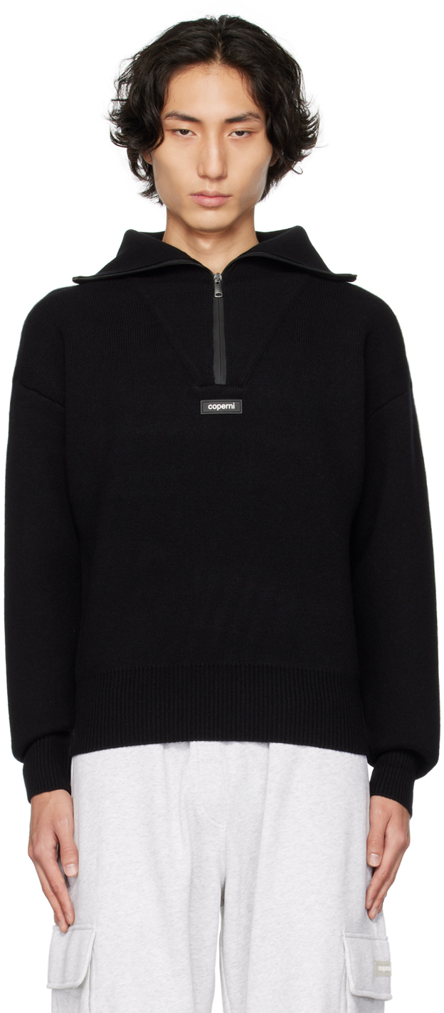 COPERNI BLACK BOXY SWEATER