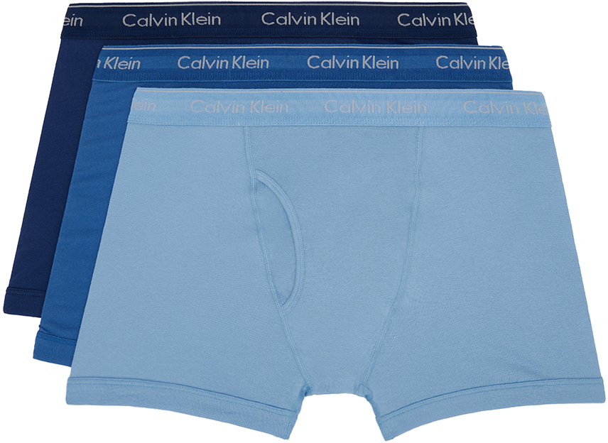 Moschino Underwear 3 Pack Boxers Sky Blue