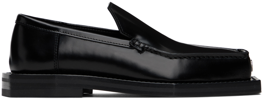 Coperni: Black 3D Vector Loafers | SSENSE Canada