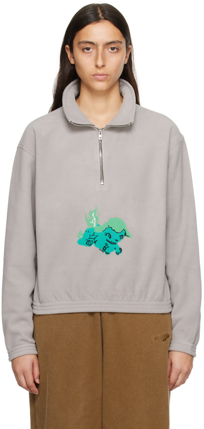 【関税込み】We11done ホワイト Monster フーディ We11done Monster Drawing T-shirt | White | FARFETCH