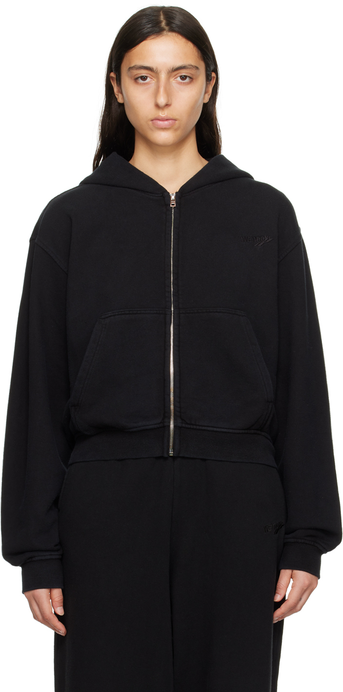 Black Washed Hoodie