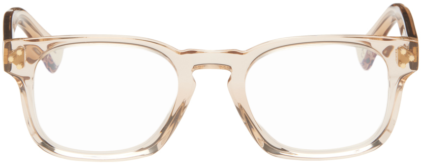 Cutler And Gross Transparent 9768 Glasses In Clear