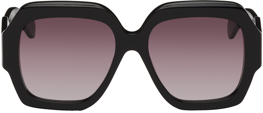 Chloé Black Square Sunglasses