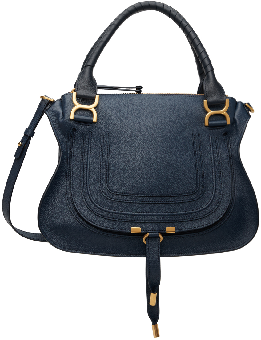 Chloé Brown Marcie Double Shoulder Bag