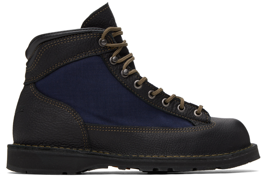 Danner Black & Navy Ridge Boots SSENSE