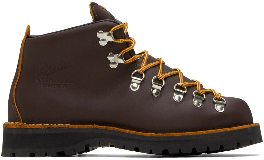 Danner Mountain Light Boots - Brown In Brown