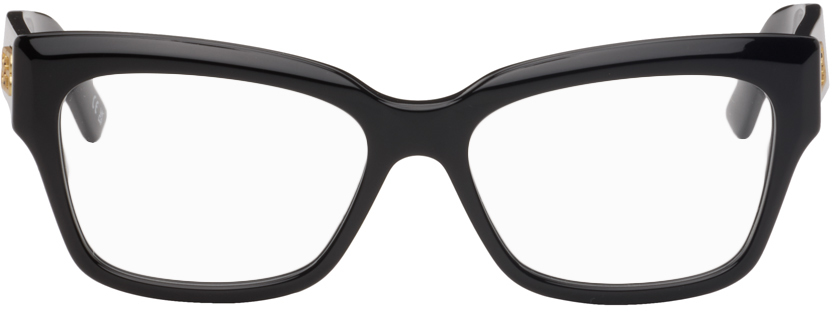 Balenciaga: Black Square Glasses | SSENSE