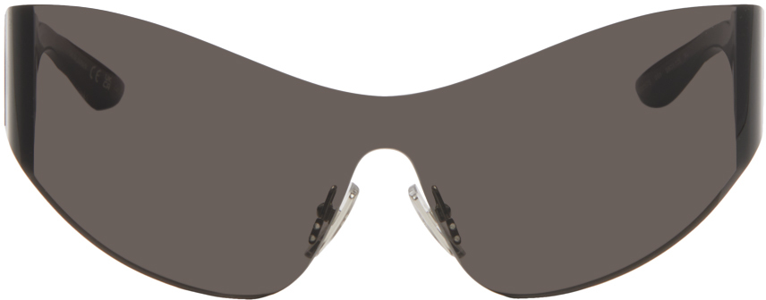Balenciaga Gray Mono Cat 2.0 Sunglasses
