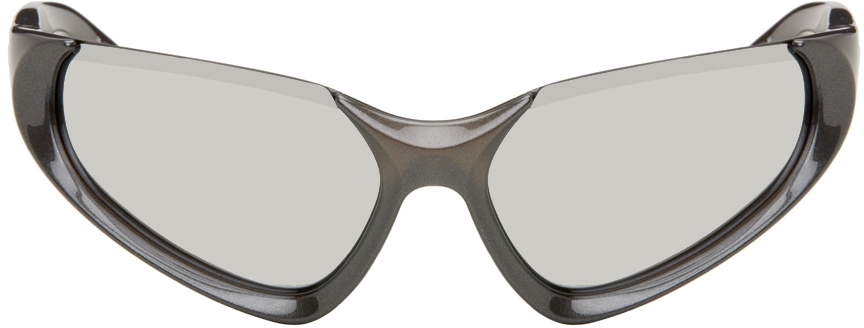 Balenciaga Gray Cat Eye Sunglasses Ssense