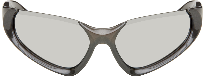 Gray Cat-Eye Sunglasses