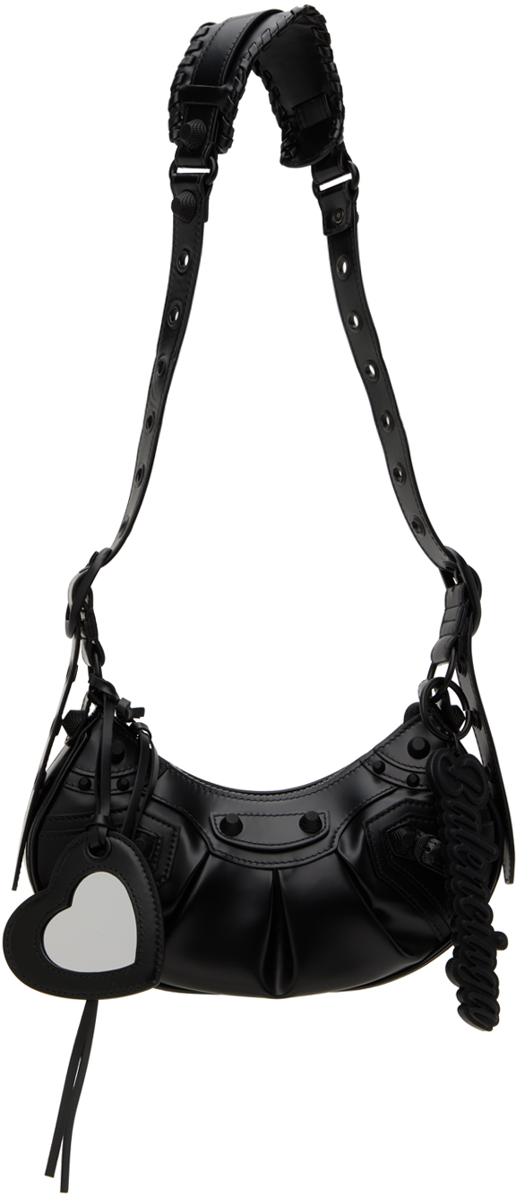 Balenciaga Black 'le Cagole' Xs Shoulder Bag In 1000 Black