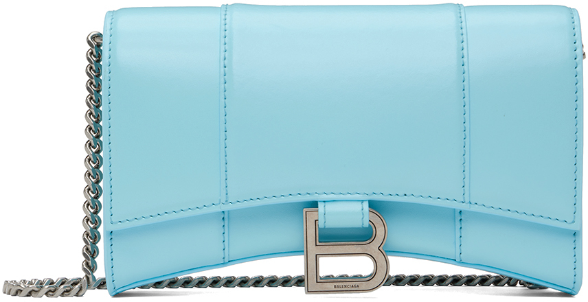 Balenciaga Blue Hourglass Bag