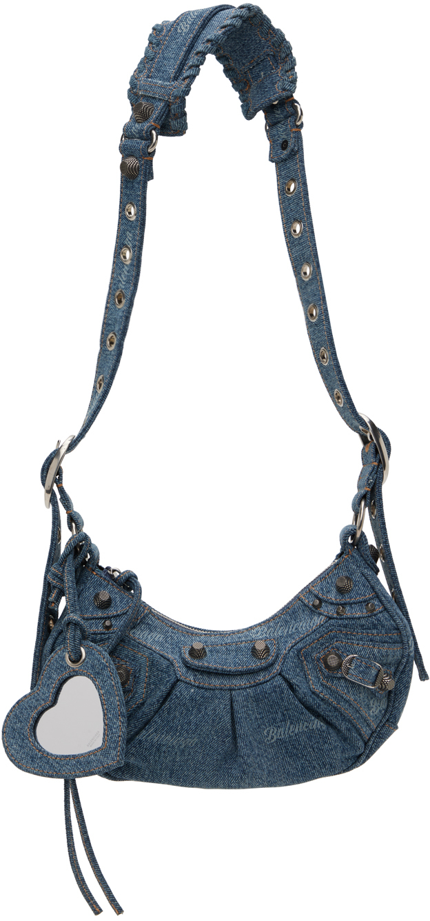 Blue 'Le Cagole' XS Shoulder Bag