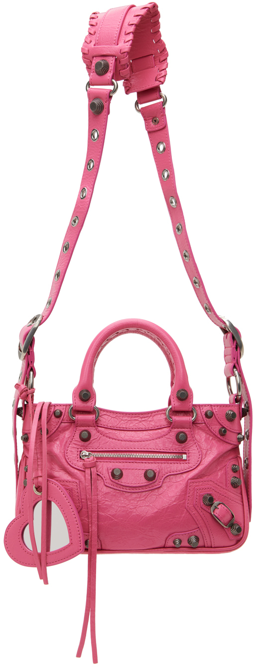 Pink Small Neo Cagole Bag