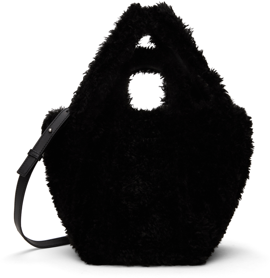 Balenciaga Black Everyday Xs North-south Shoulder Bag In 1000 Black