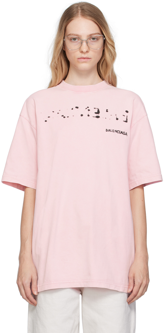 Pink Hand Drawn T-Shirt