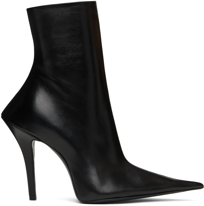 Black Witch Booties by Balenciaga on Sale