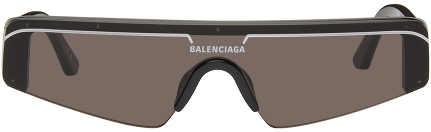 BALENCIAGA BLACK SKI SUNGLASSES