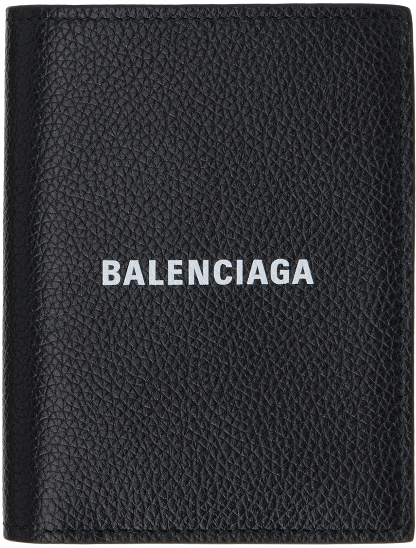 Monopol et eller andet sted Forvent det Balenciaga Black Vertical Bifolded Wallet | Smart Closet