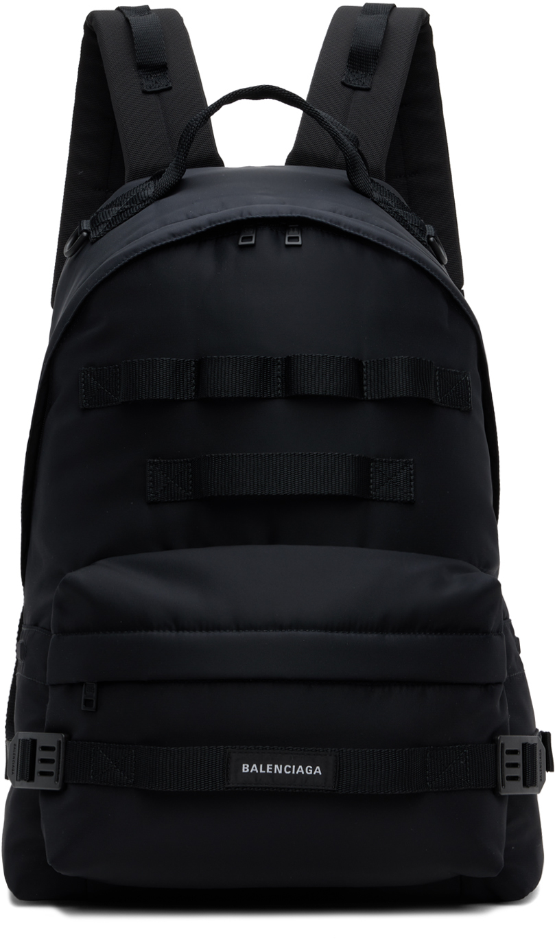 Shop Balenciaga Black Army Medium Multicarry Backpack