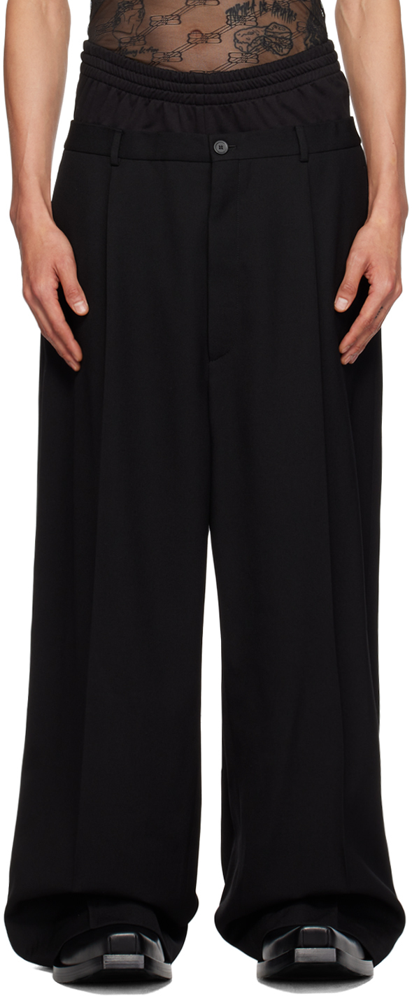 Buy Black Hybrid Trouser