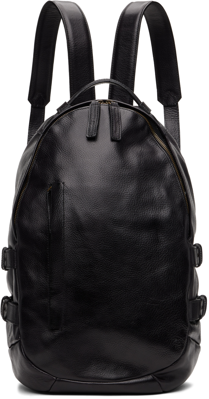 Officine Creative Black Rare 37 Backpack In Supernero
