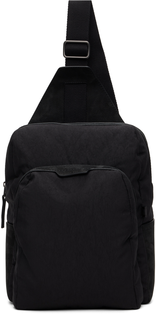 Officine Creative Black Pilot 08 Bag In Nero
