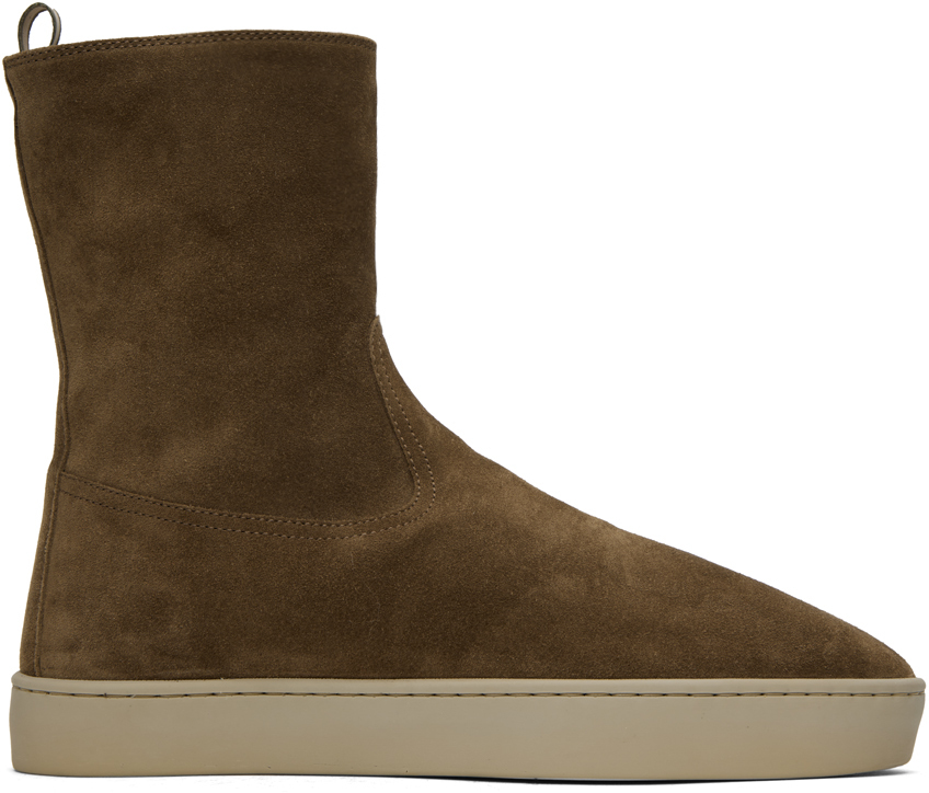 Officine Creative Taupe Bug 014 Sneakers In Tundra - Herbe