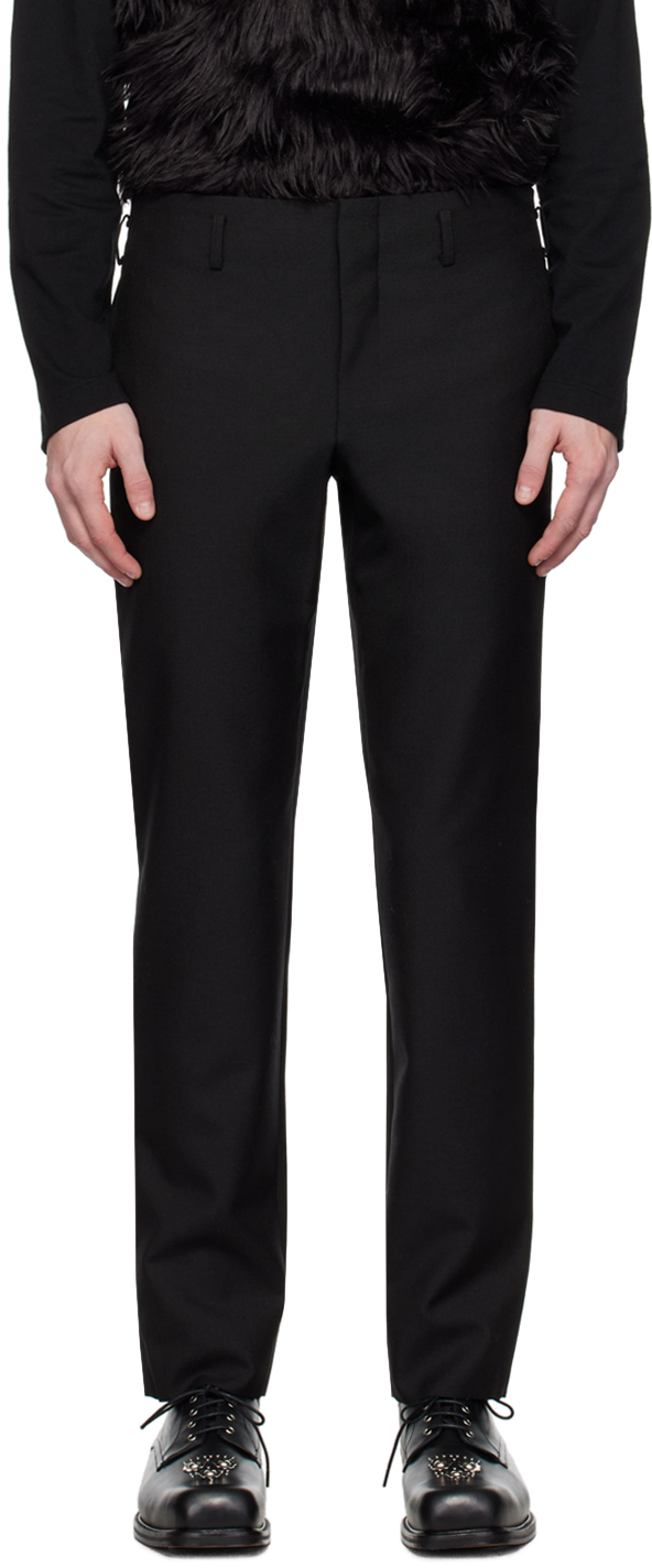 Black Four-Pocket Trousers