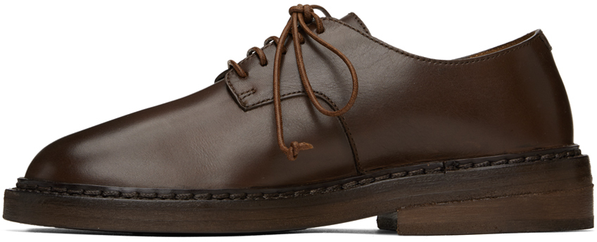 Marsèll Brown Zuccolona Derbys In Chocolate