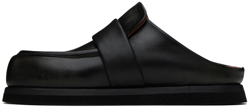 Marsèll Black Accom Loafers In B92 Black Chloroph