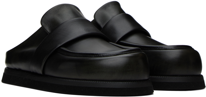 Marsèll Black Accom Loafers In B92 Black Chloroph