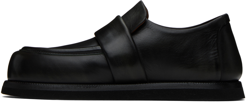 Marsèll Black Accom Loafers In B92 Black-chloroph