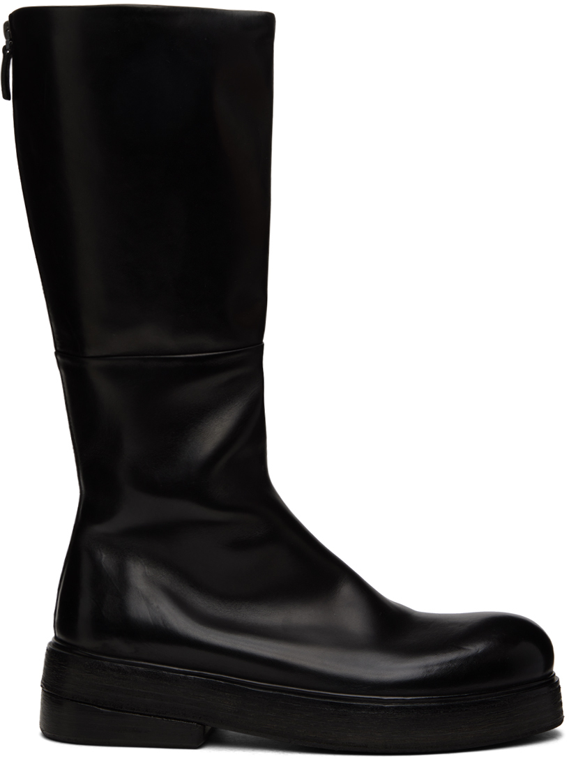 【関税込み】Marsell ブラック Cassello アンクルブーツ Marsèll Cassello アンクルブーツ | FARFETCH JP