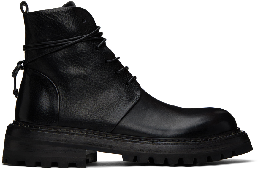 Black Carrucola Boots by Marsèll on Sale