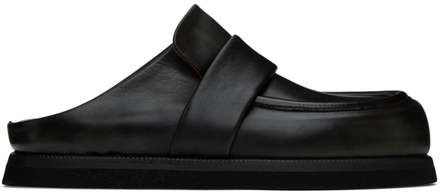 marsèll black accom loafers