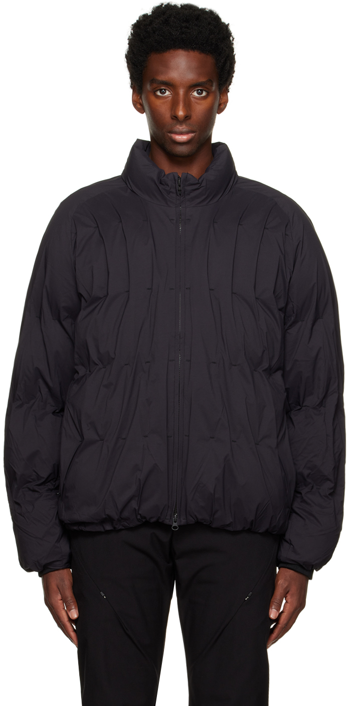 POST ARCHIVE FACTION (PAF): Black 5.1 Right Down Jacket | SSENSE Canada