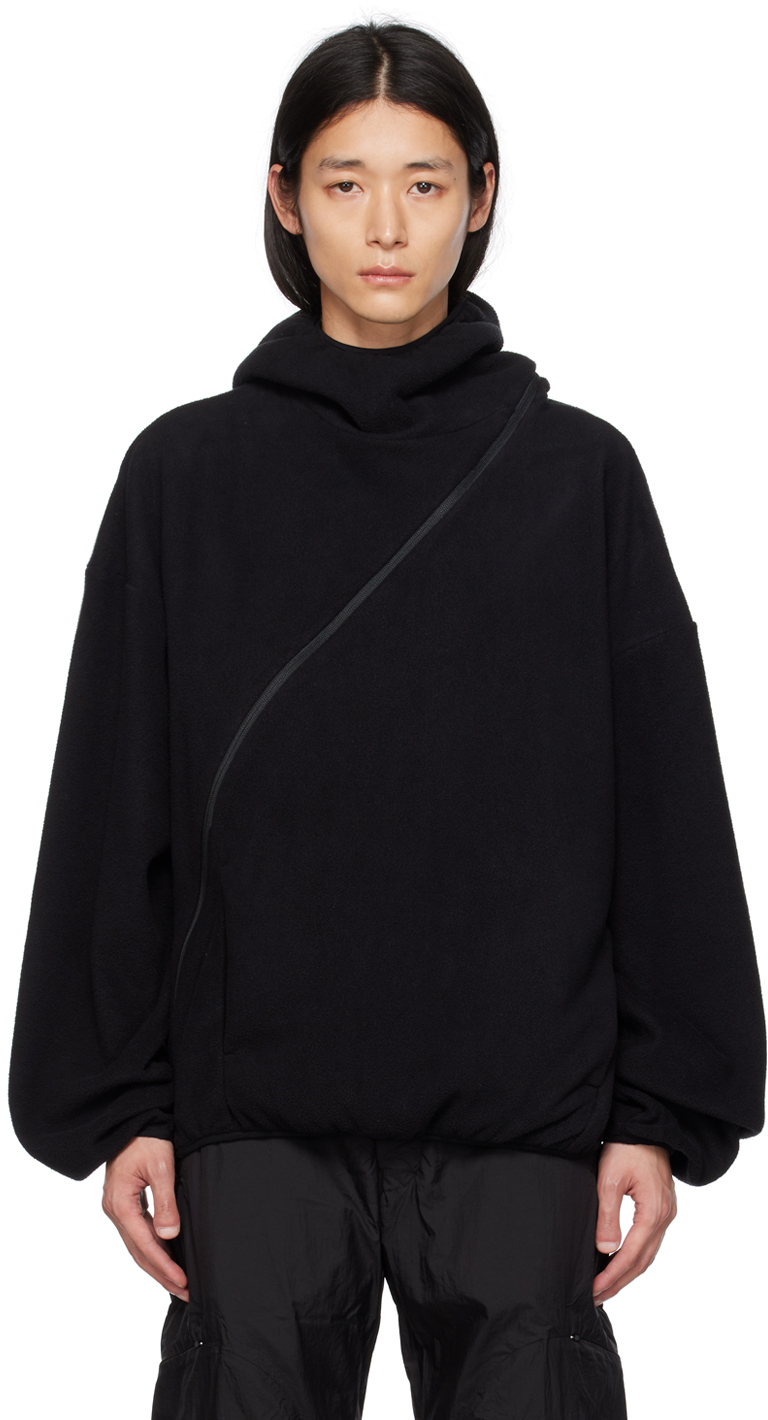 Sweat à Capuche Garçon AKOA Noir à Bloc De Couleur - Taille M