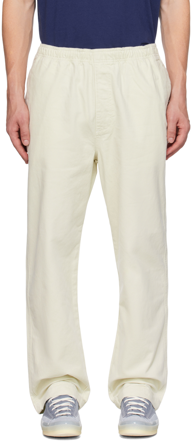 Stüssy: Off-White Beach Trousers | SSENSE