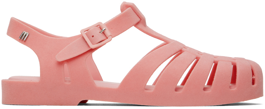 Shop Melissa Pink Possession Sandals In Ao514 Pink