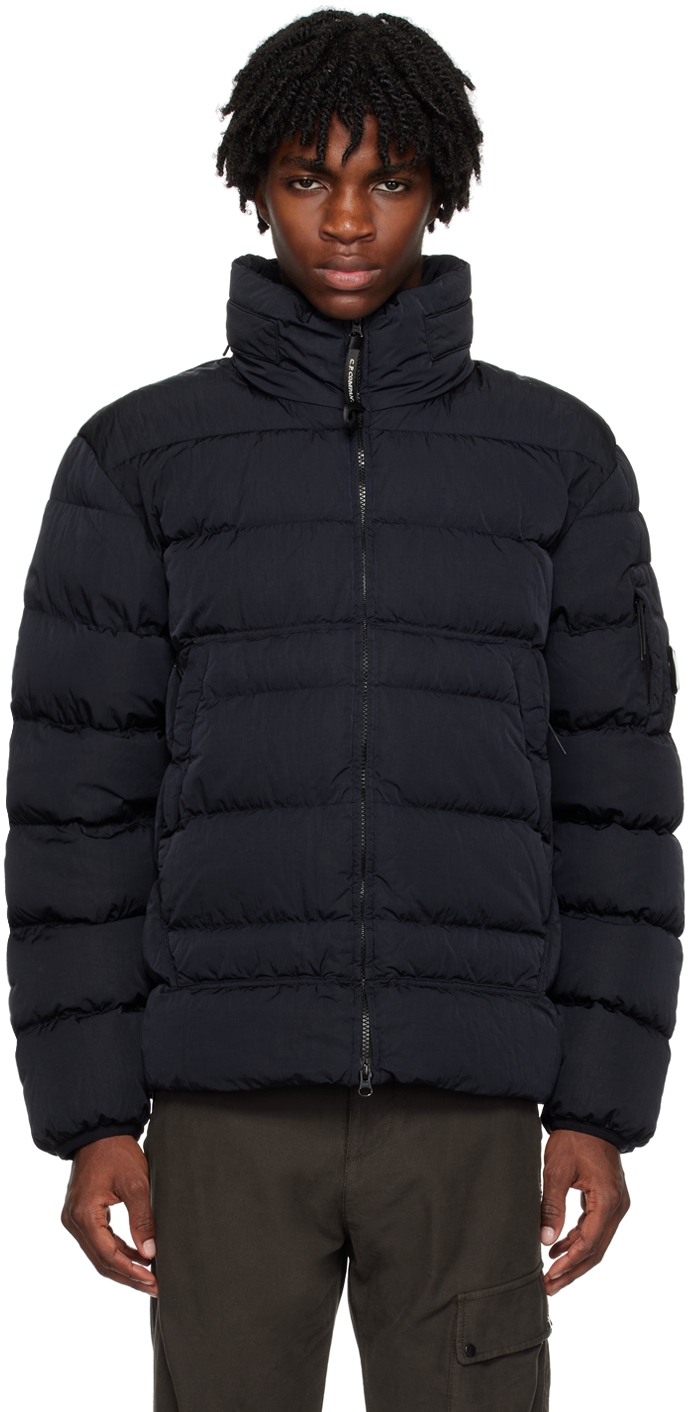 C.p. Company Eco-chrome R Down Jacket In Blue