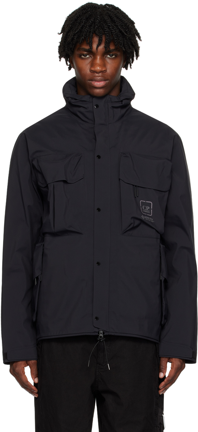 C.p. Company Black Metropolis Series Gore-tex Jacket In Blue