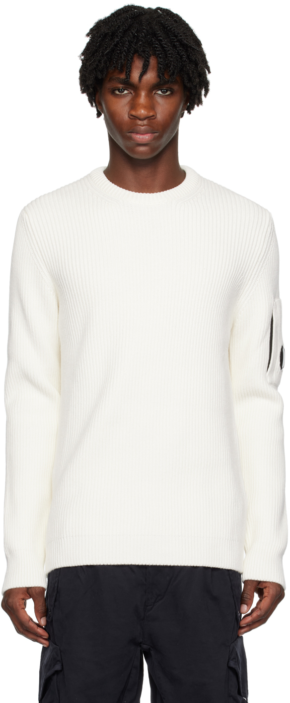 Off white crew online neck jumper