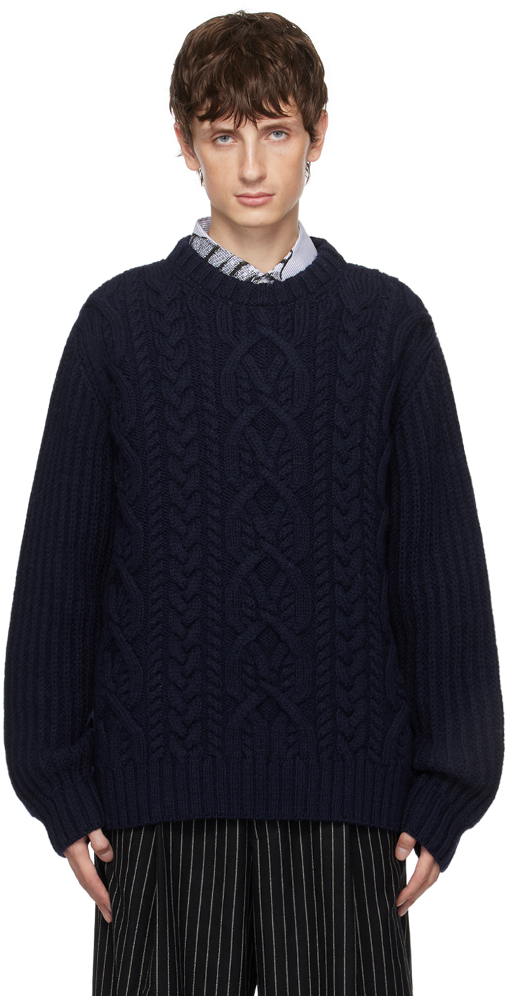 Dries Van Noten メンズ クルーネックセーター | SSENSE 日本