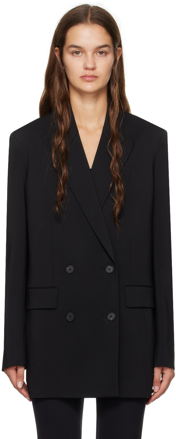 The Row Black Tristana Blazer Smart Closet