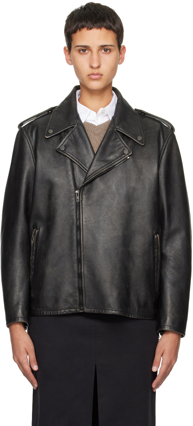 Black Catilina Leather Jacket