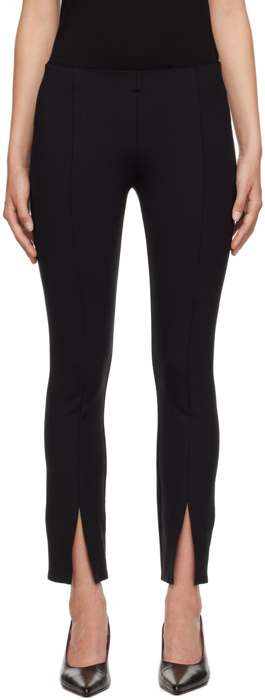 THE ROW Essentials Thilde stretch-scuba slim-leg pants