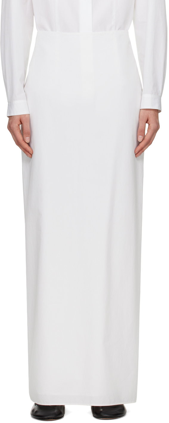 White Ryon Maxi Skirt